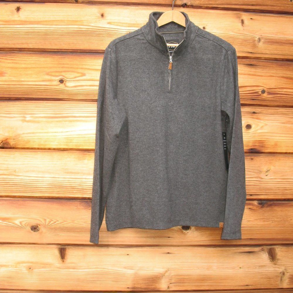 NWT PTO  Collin Fleece 1/4 Zip Pullover Shirt